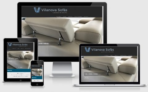 Vilanova Sofás - Site 2017