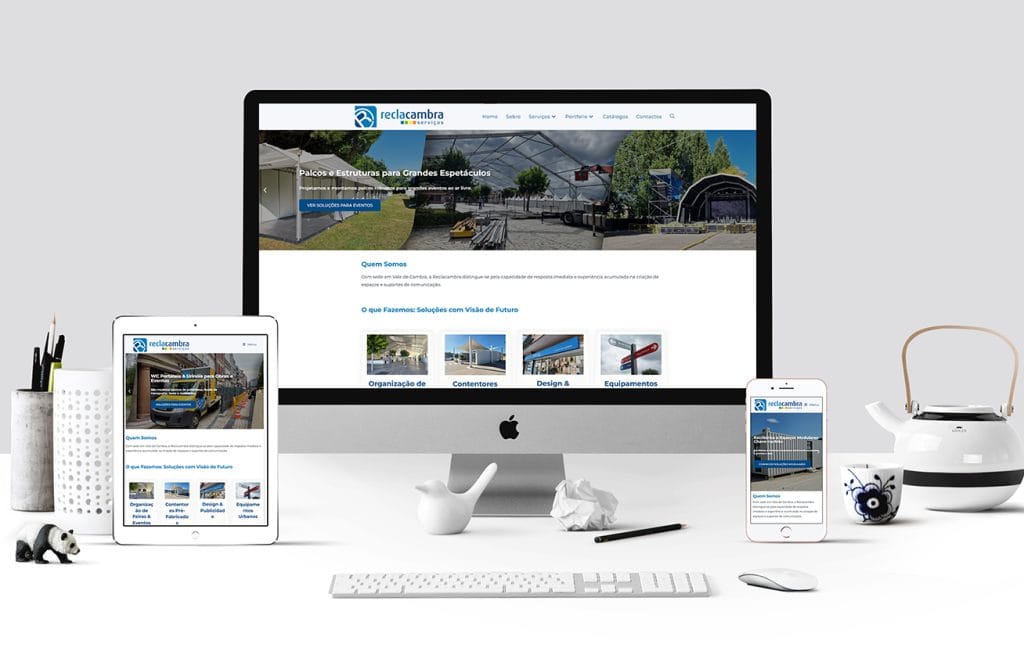Reclacambra - Estruturas para Eventos, Soluções Modulares e Publicidade